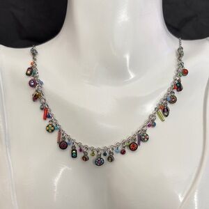 Firefly Jewelry “Delicate” Mosaic Beaded Necklace